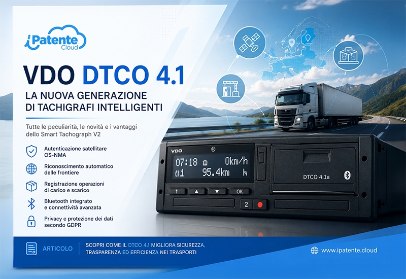 VDO DTCO 4.1: tutte le novità del nuovo tachigrafo intelligente di seconda generazione