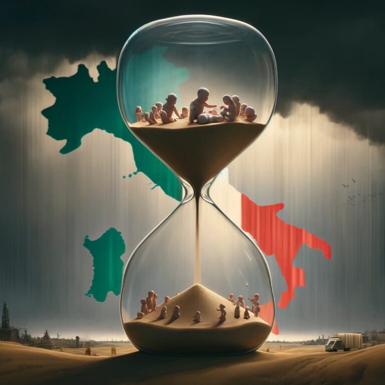 Natalità in Italia: nuovo record negativo nel 2023