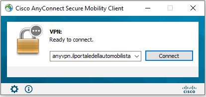 VPN Cisco AnyConnect non attiva